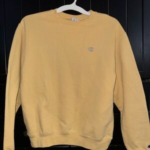 Champion Yellow Crewneck